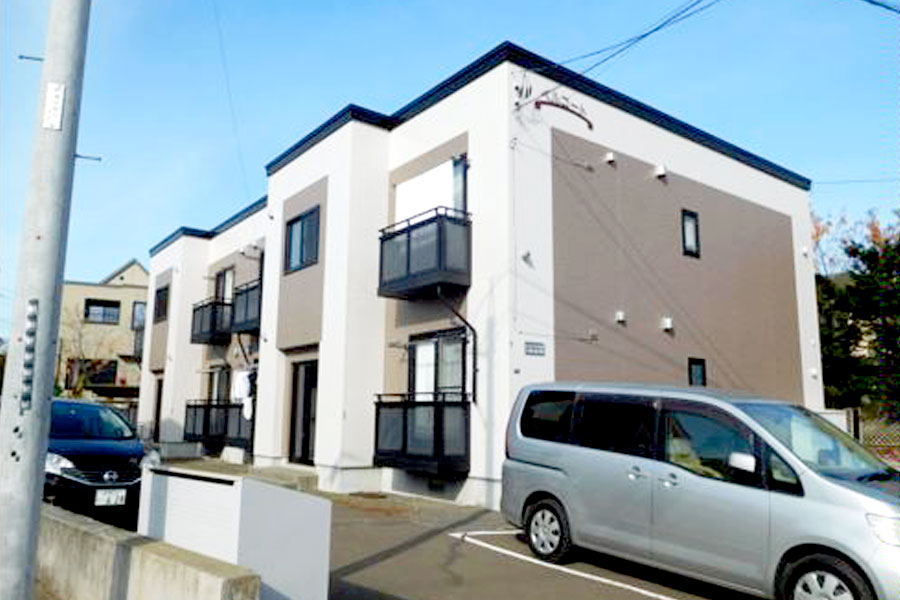 ベルコート福住外壁塗替え